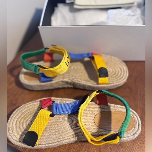 NWT Loewe x Paula's Ibiza Strappy Espadrille Sandal 41 Mens | Designer | Chunky - Picture 10 of 15